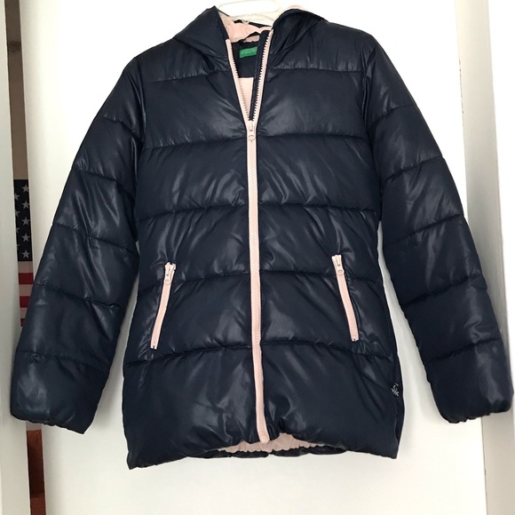 Long padded jacket . 100% polyester fabric